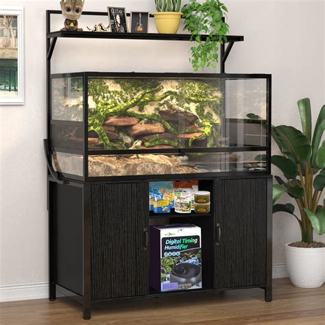 reptile terrarium and stand|120 gallon reptile tank stand.